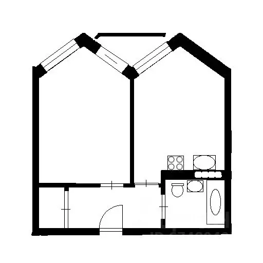 1-к кв. Краснодарский край, Анапа ш. Супсехское, 4к1 (40.9 м) - Фото 2