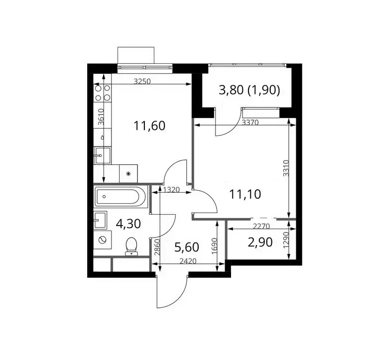 Продаётся 1-к квартира, 37.4 м - Фото 0