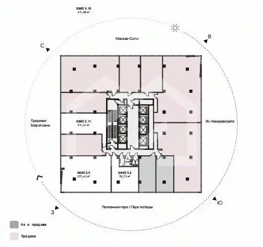 Офис в Москва ул. Неверовского, 10с3А (349 м) - Фото 1