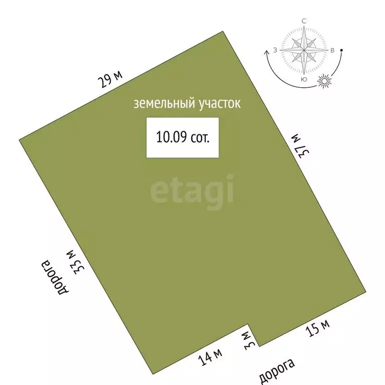 Дом в село Борисоглеб, Зелёная улица (49.5 м) - Фото 0