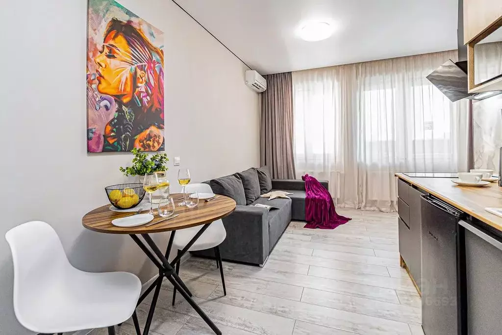 Студия Краснодарский край, Краснодар ул. Им. Мурата Ахеджака, 12к8 ... - Фото 2