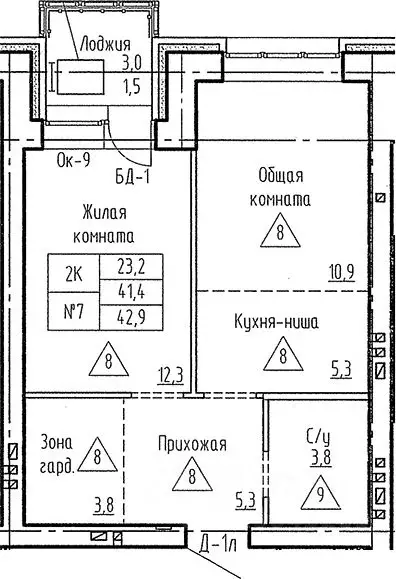 2-к кв. Новосибирская область, Новосибирский район, Мичуринский ... - Фото 0