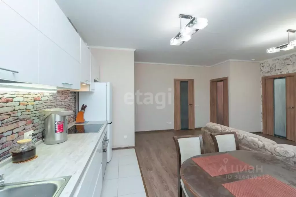 3-к кв. Пермский край, Пермь ул. Николая Островского, 93Д (68.7 м) - Фото 1