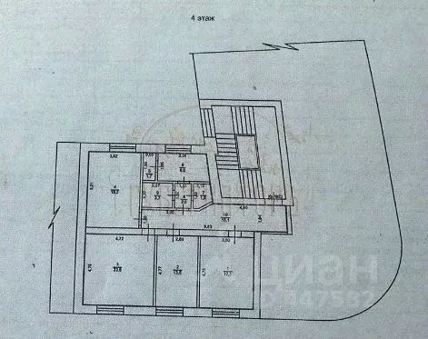 4-к кв. Тверская область, Тверь наб. Степана Разина, 2 (104.4 м) - Фото 2
