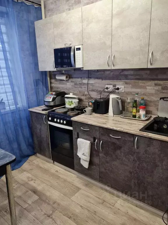 1-к кв. Ленинградская область, Гатчина Въезд мкр, ул. Волкова, 1к3 ... - Фото 2