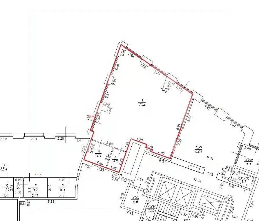 Торговая площадь в Москва Нагатинская наб., 10А (80 м) - Фото 2