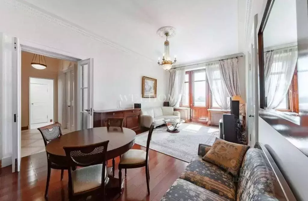 3-к кв. Москва Кудринская пл., 1 (93.0 м) - Фото 1