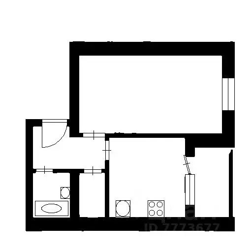 1-к кв. Башкортостан, Уфа Дагестанская ул., 33 (40.0 м) - Фото 2