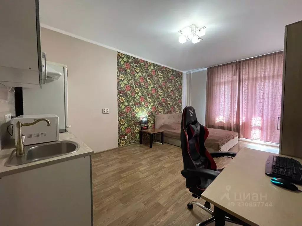 Студия Московская область, Мытищи ул. Академика Каргина, 23А (27.7 м) - Фото 1