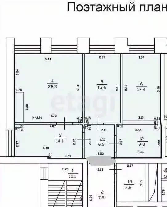Помещение свободного назначения в Татарстан, Казань ул. Вишневского, ... - Фото 2