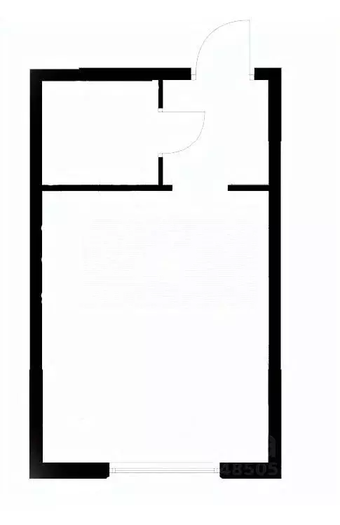 Студия Москва ул. Саларьевская, 10к1 (19.8 м) - Фото 2