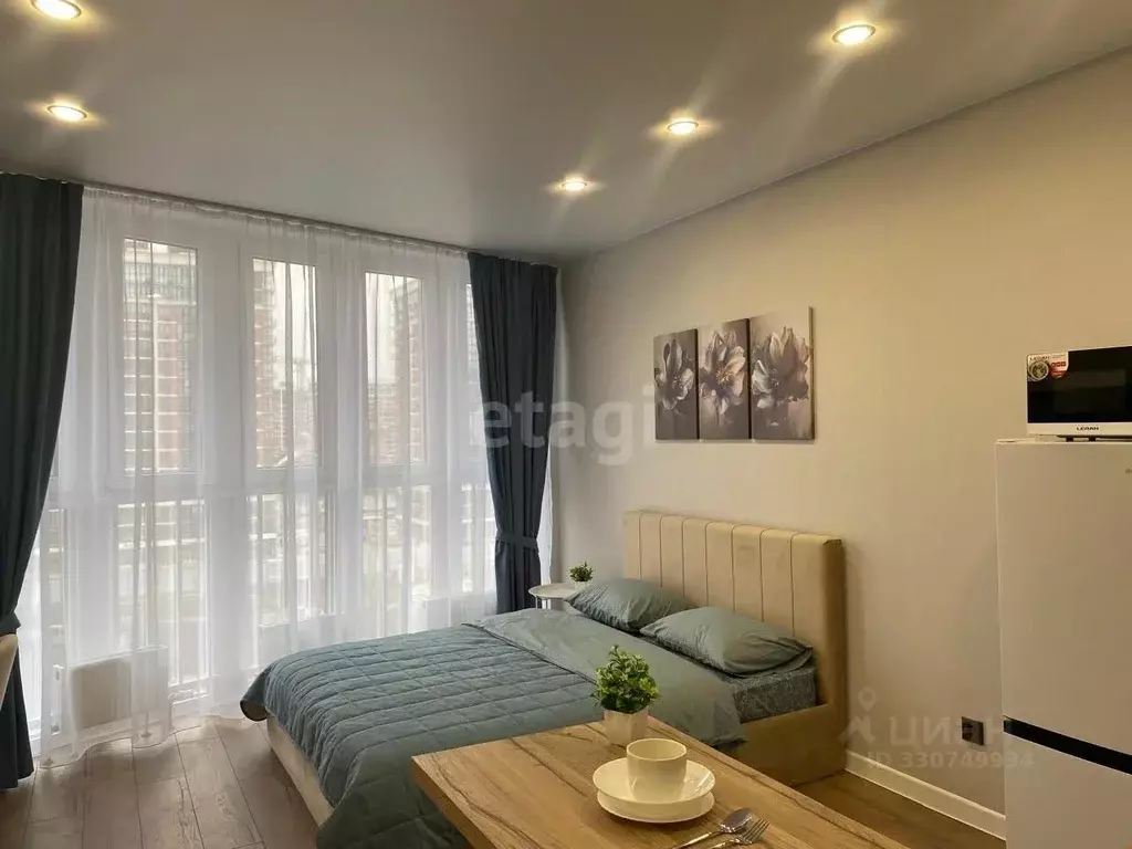 Студия Краснодарский край, Краснодар ул. Ивана Беличенко, 90к1 (26.5 ... - Фото 2