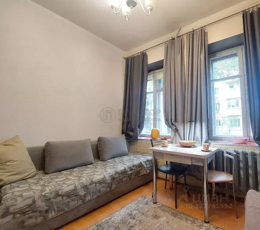 Комната Москва Тихвинский пер., 10-12к9 (11.0 м) - Фото 1