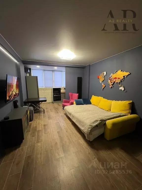 Студия Московская область, Химки Молодежная ул., 7к1 (32.0 м) - Фото 1