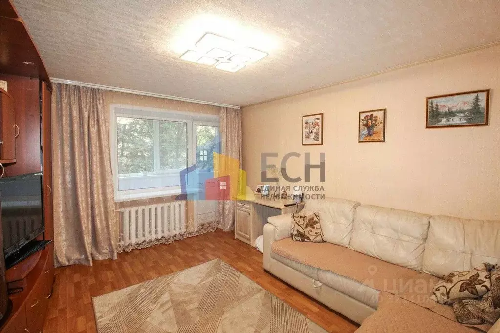 3-к кв. Тульская область, Тула ш. Калужское, 7 (59.2 м) - Фото 1