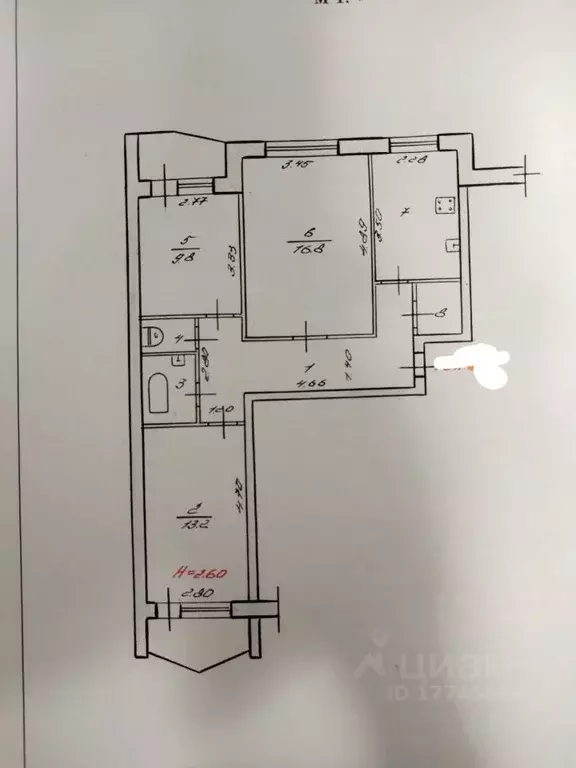 3-к кв. Волгоградская область, Волгоград Жилгородок мкр, ул. ... - Фото 2