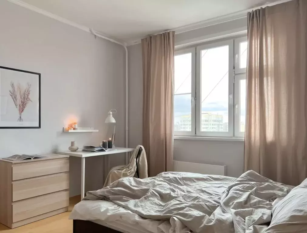 Комната Москва Новорогожская ул., 8 (15.0 м) - Фото 1