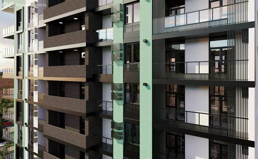 1-комнатная квартира: село Небуг, Спортивная улица (31.41 м) - Фото 2