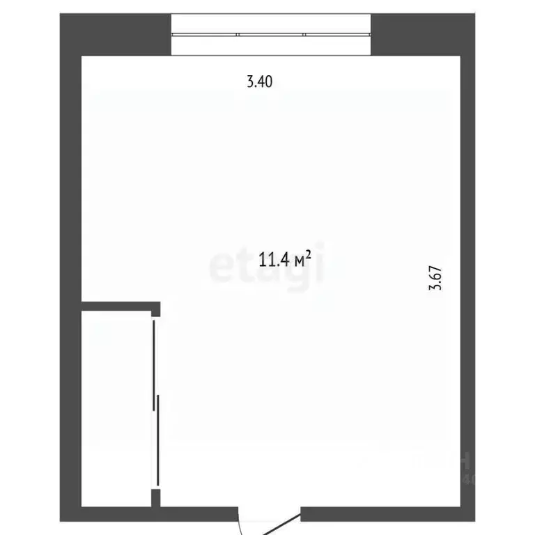 Комната Тюменская область, Тюмень Олимпийская ул., 15 (12.7 м) - Фото 2