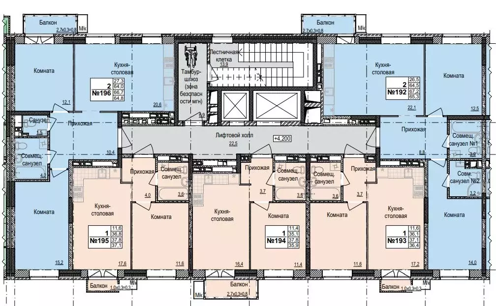 2-к кв. Удмуртия, Ижевск Карлутский жилрайон, 3-й мкр, Скандинавия ... - Фото 2