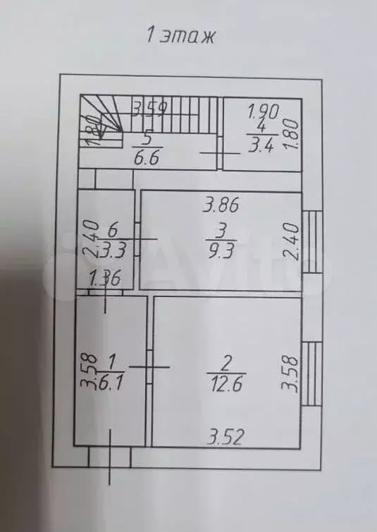 Дом 91,2 м на участке 6 сот. - Фото 0