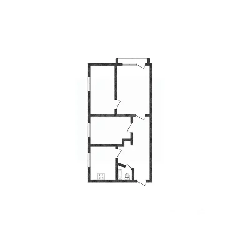 3-к кв. Смоленская область, Починок ул. Кирова, 18 (50.7 м) - Фото 2
