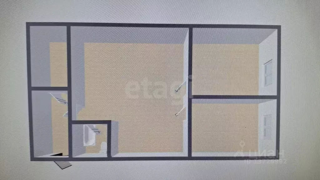 2-к кв. Саратовская область, Саратов ул. Усть-Курдюмская, 29 (69.0 м) - Фото 2