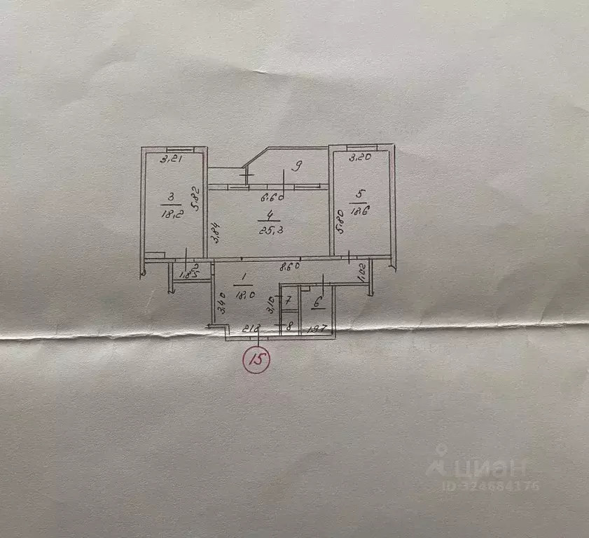 2-к кв. Крым, Симферополь бул. Ивана Франко, 4 (91.3 м) - Фото 1