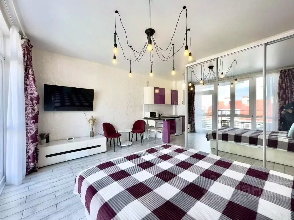 Студия Севастополь ш. Фиолентовское, 134к2 (32.0 м) - Фото 1