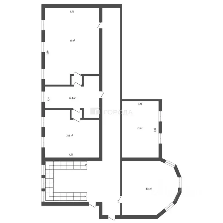Офис в Томская область, Томск просп. Ленина, 147 (21 м) - Фото 1
