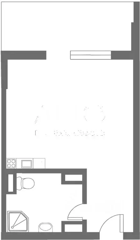 Студия Краснодарский край, Сочи городской округ, с. Раздольное ул. ... - Фото 1