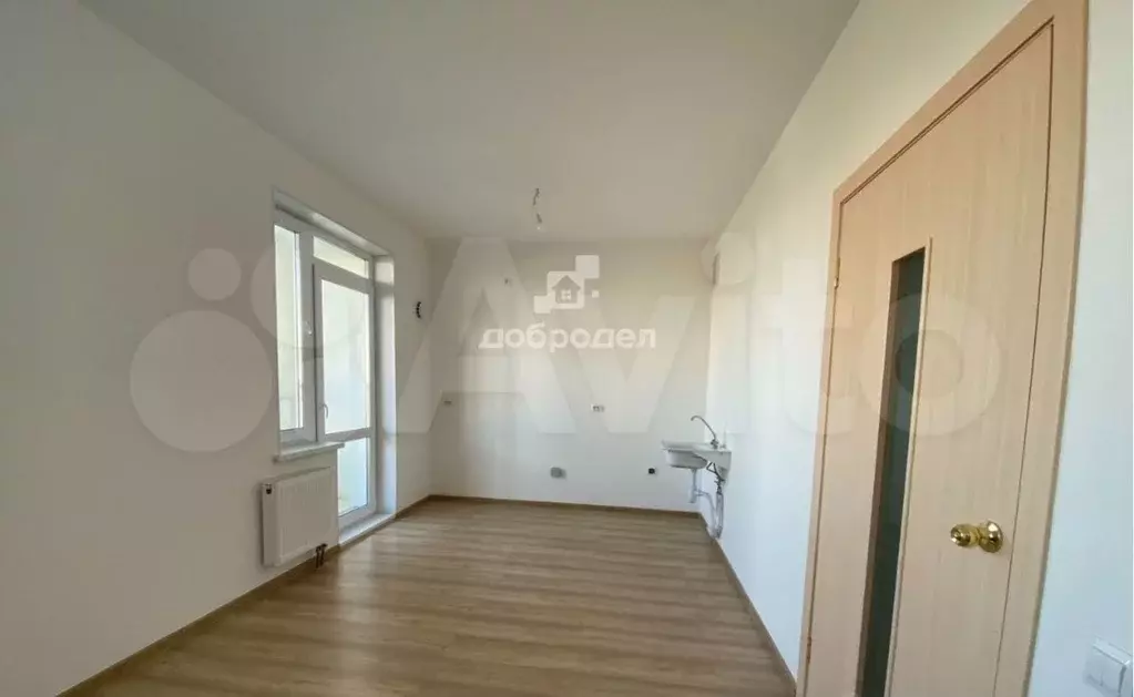 Квартира-студия, 32,8 м, 4/16 эт. - Фото 1