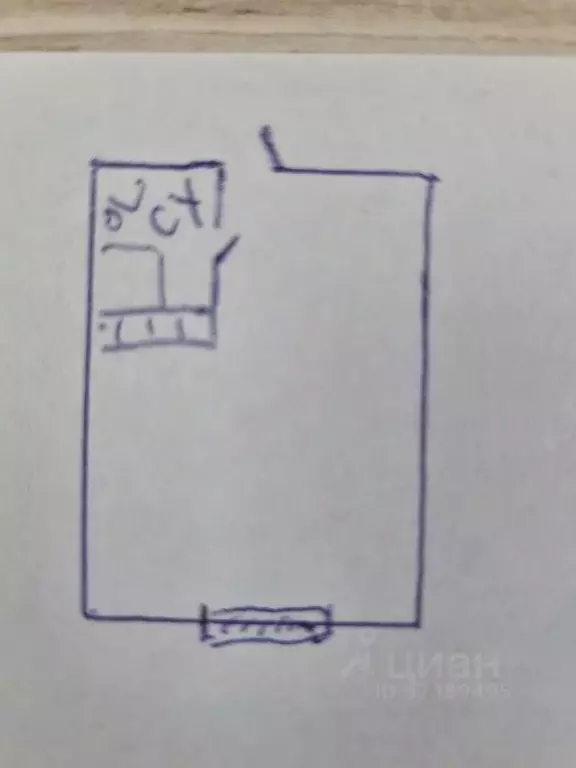 Студия Краснодарский край, Анапа ул. Ленина, 194 (18.0 м) - Фото 1