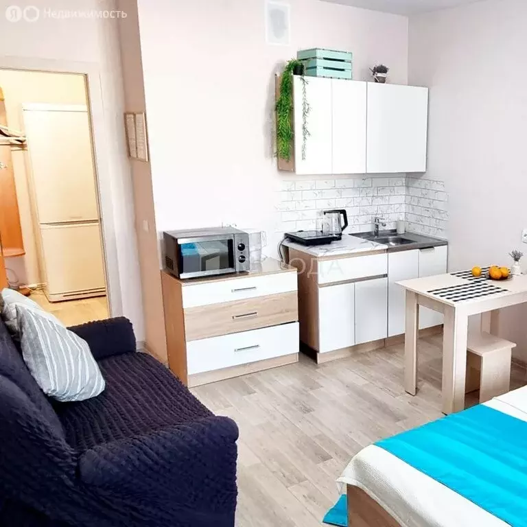 Квартира-студия: Новосибирск, улица Петухова, 162 (24 м) - Фото 2