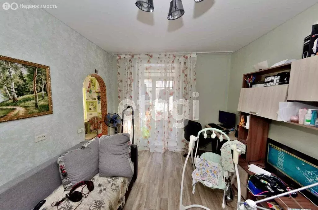 2-комнатная квартира: Миасс, улица Калинина, 12 (35.7 м) - Фото 1