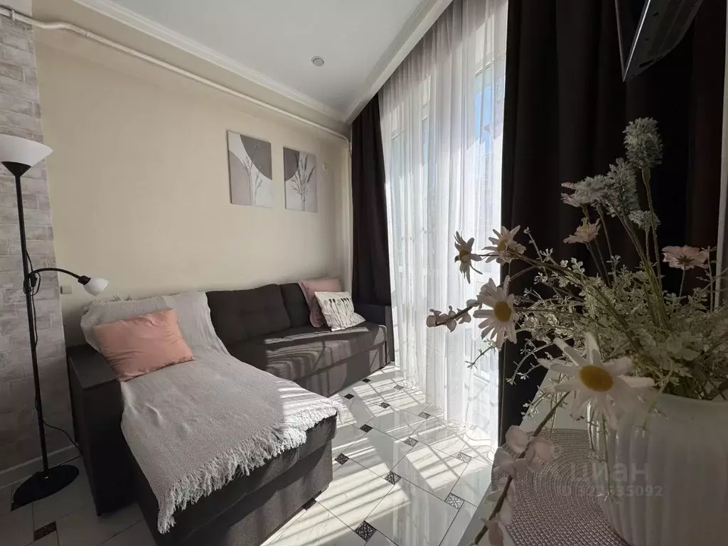 1-к кв. Краснодарский край, Сочи Мамайка мкр, ул. Волжская, 34/4 (33.0 ... - Фото 2