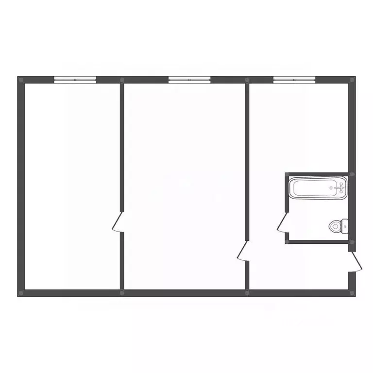 2-к кв. Амурская область, Свободный ул. Орджоникидзе, 4 (44.8 м) - Фото 1