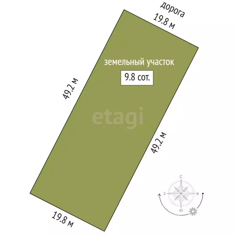 Участок в Тюменская область, Тюменский муниципальный округ, с. ... - Фото 1