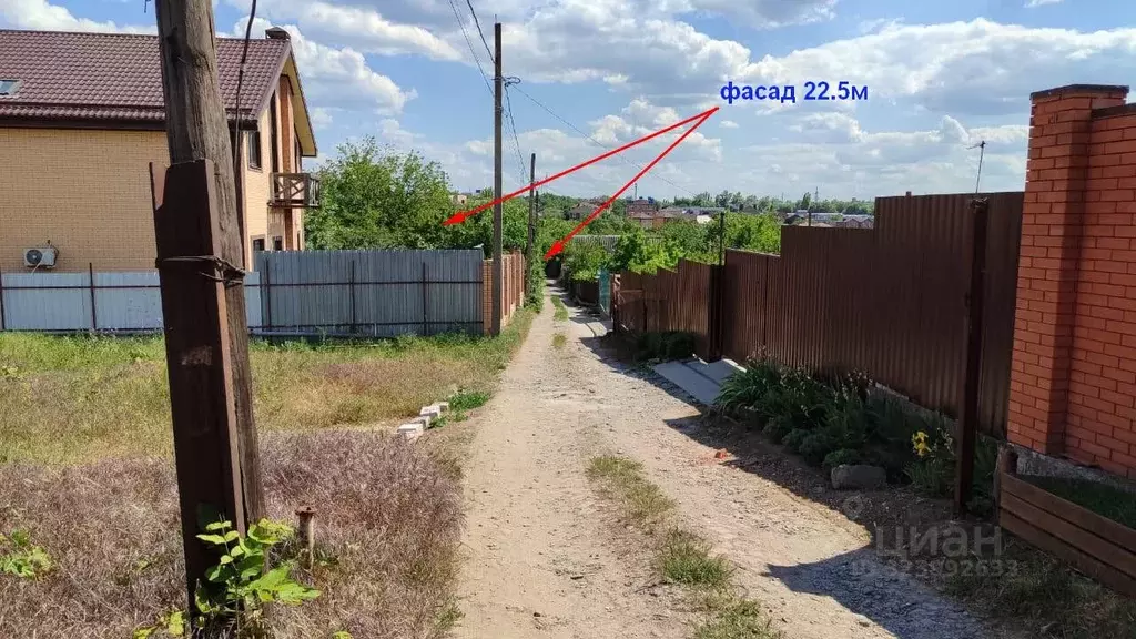 Участок в Ростовская область, Ростов-на-Дону Садовод-Любитель садовое ... - Фото 1