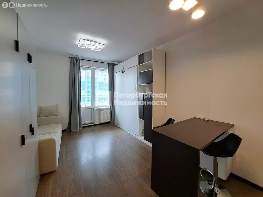 Квартира-студия: Санкт-Петербург, Комендантский проспект, 62 (25.2 м) - Фото 1