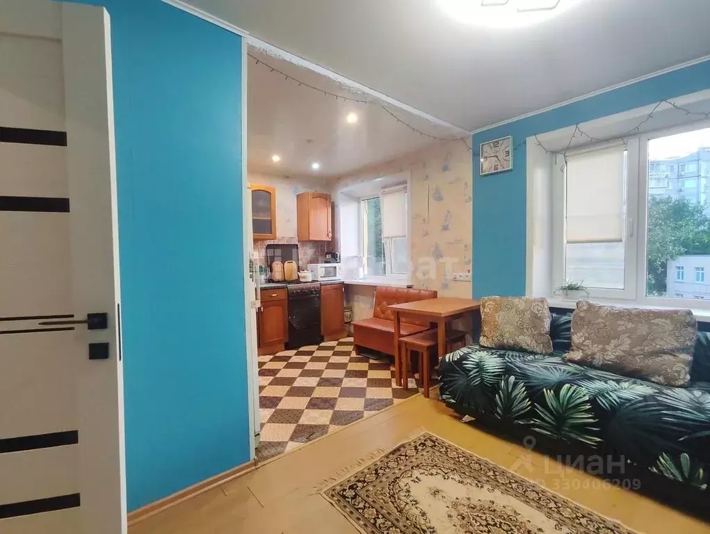 2-к кв. Липецкая область, Липецк Московская ул., 27 (43.2 м) - Фото 1
