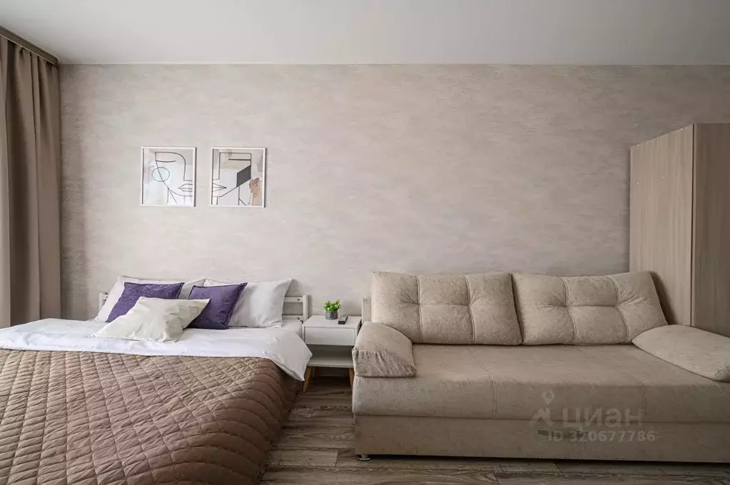 1-к кв. Новосибирская область, Новосибирск ул. Ясный Берег, 25 (38.0 ... - Фото 1