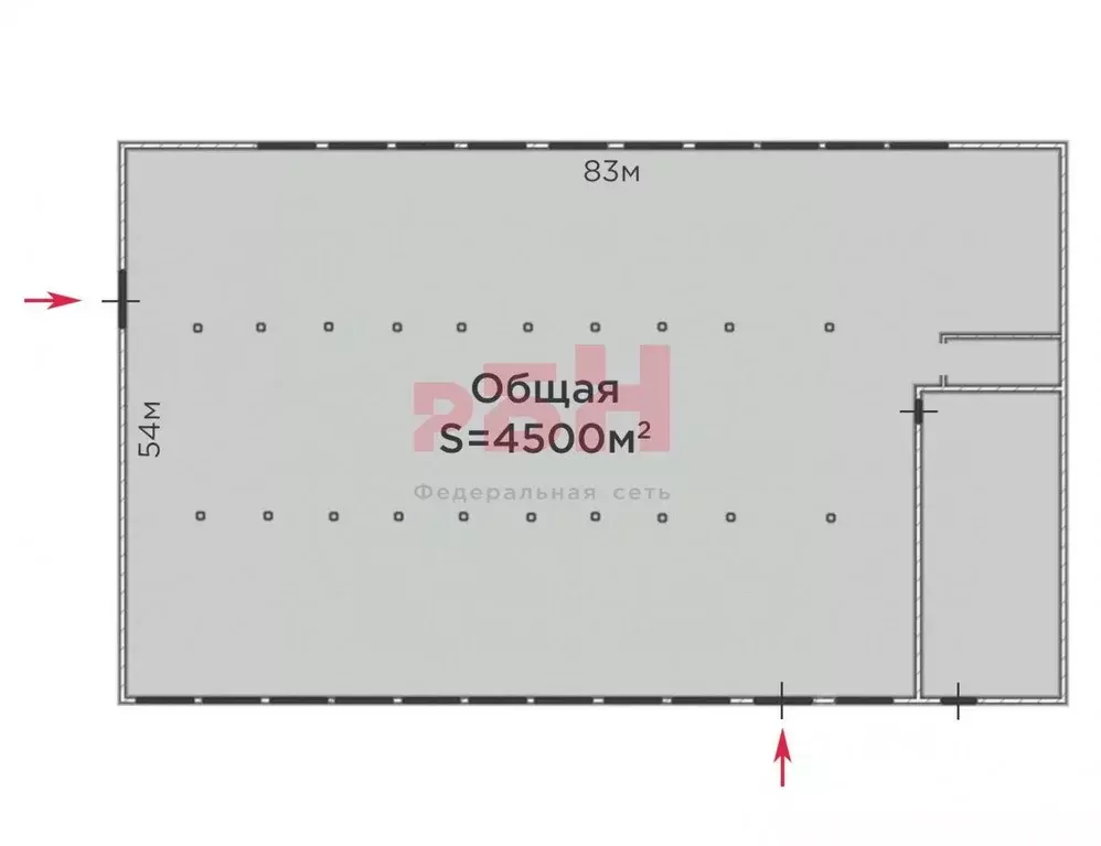 Склад в Тюменская область, Тюмень ул. Производственная, 50 (4500 м) - Фото 2