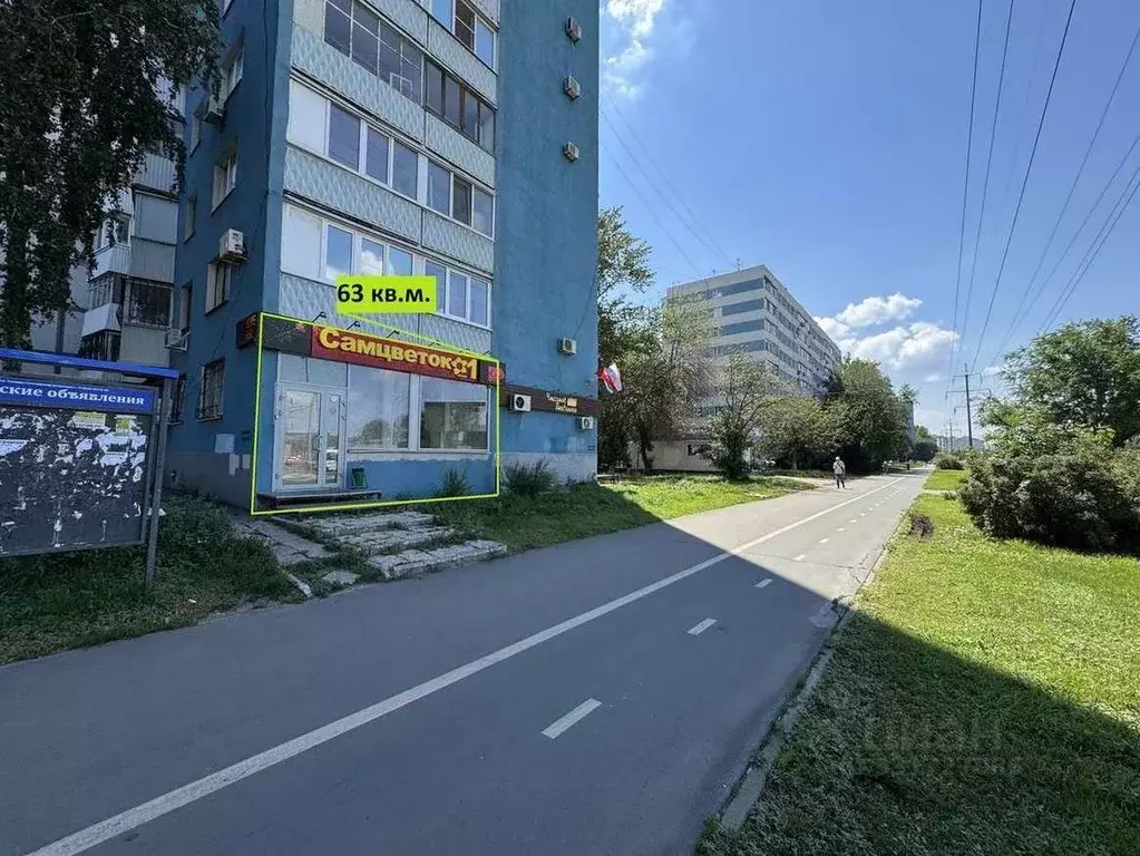 Торговая площадь в Самарская область, Самара Московское ш., 127 (63 м) - Фото 1