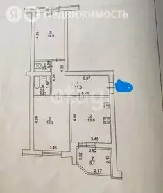 2-комнатная квартира: Салават, улица Калинина, 108 (61.5 м) - Фото 2