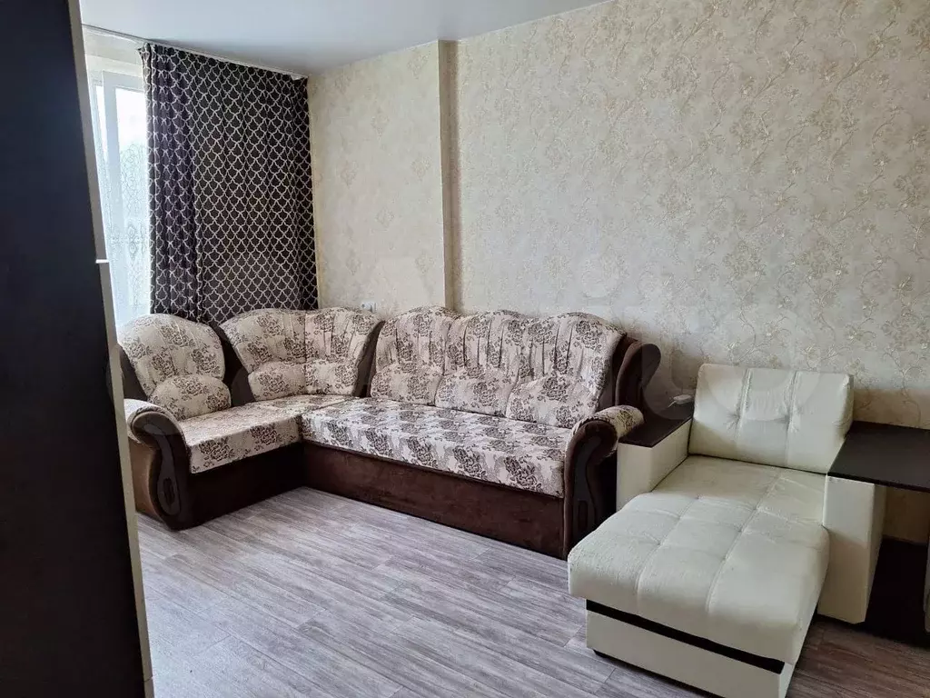 1-к. квартира, 40м, 1/9эт. - Фото 1