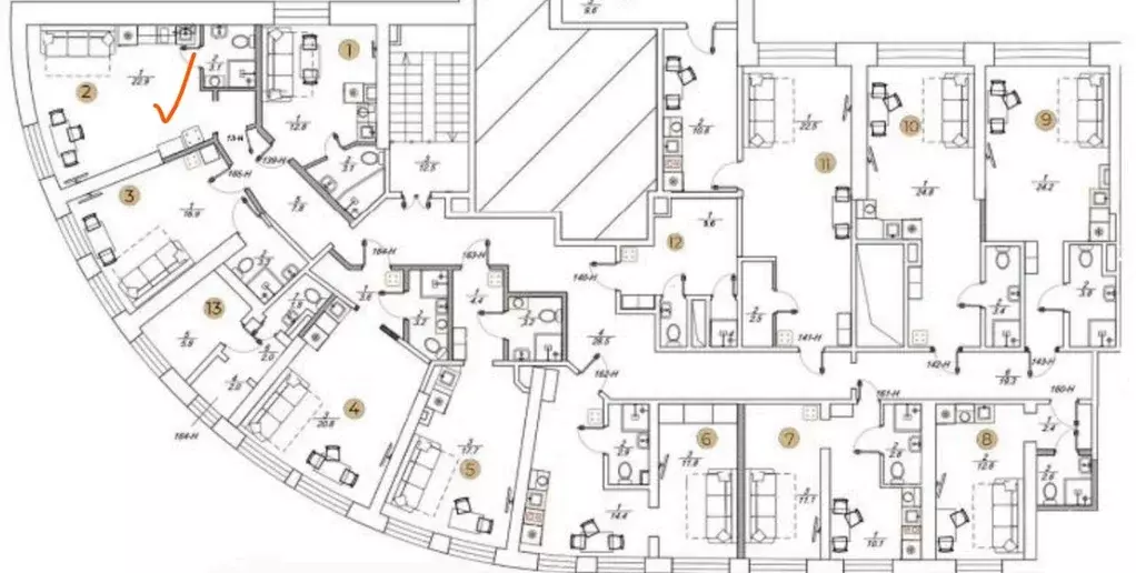 Помещение свободного назначения в Санкт-Петербург Свердловская наб., ... - Фото 1