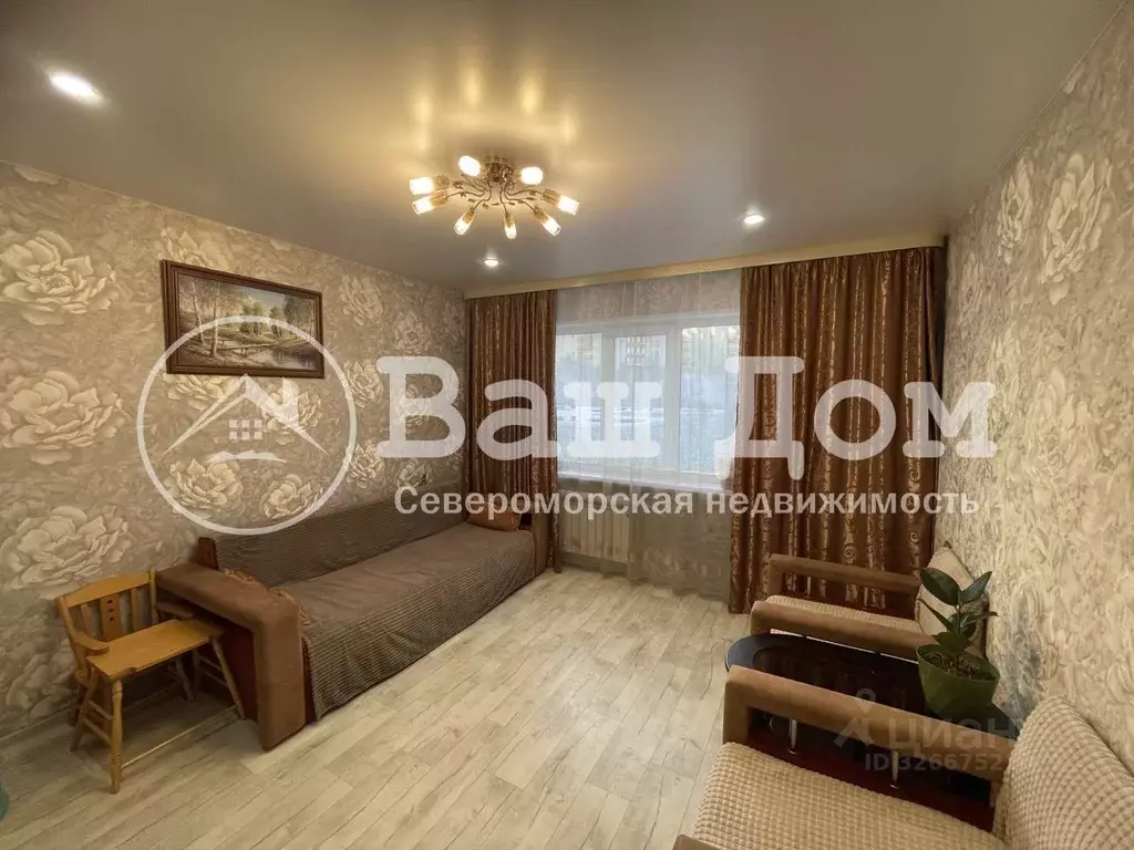 2-к кв. Мурманская область, Североморск ул. Душенова, 8/11 (46.4 м) - Фото 1