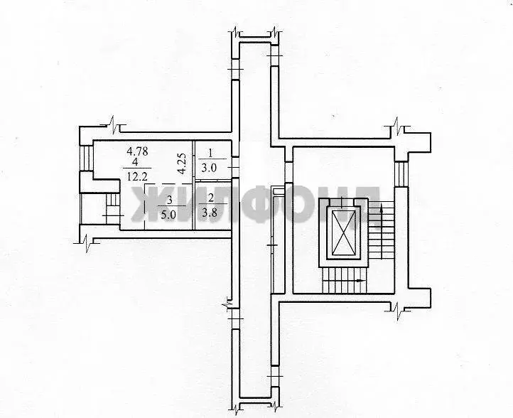 Квартира-студия: Новосибирск, Большевистская улица, 126 (24 м) - Фото 0