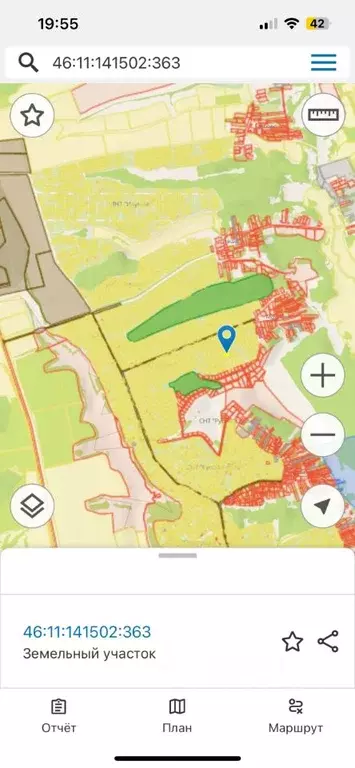 Участок в Курская область, Курский район, Пашковский сельсовет, Биолог ... - Фото 2
